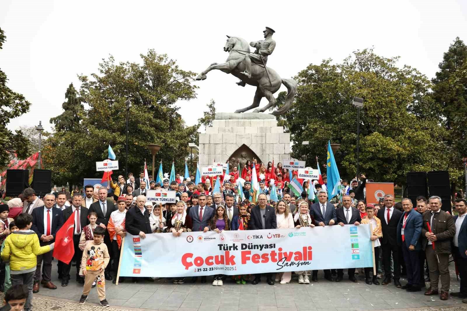 Türk Dünyası Çocuk Festivali Samsun’da dolu dolu geçecek
