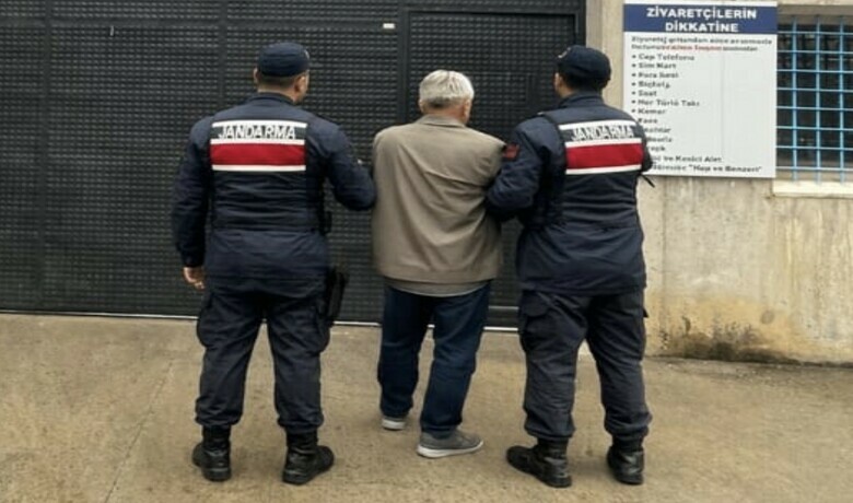 34,5 yıl hapisle aranan şahıs jandarmadan kaçamadı