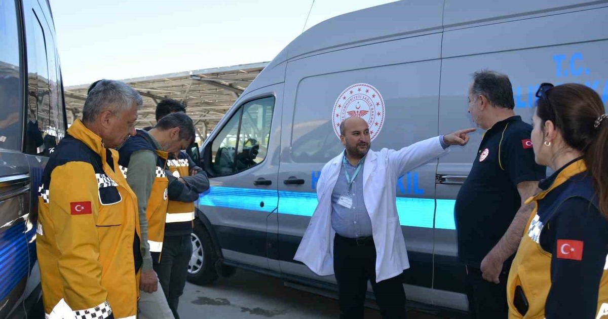 Bafra Devlet Hastanesi’nden hasta naklinde örnek hizmet
