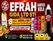 Efrah Gıda 8 Yıldır Sarıyer Kola Ve Juss Yetkili Bayii