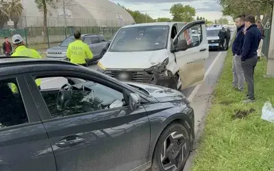 Samsun’da 4 araçlı zincirleme kaza: 2 yaralı
