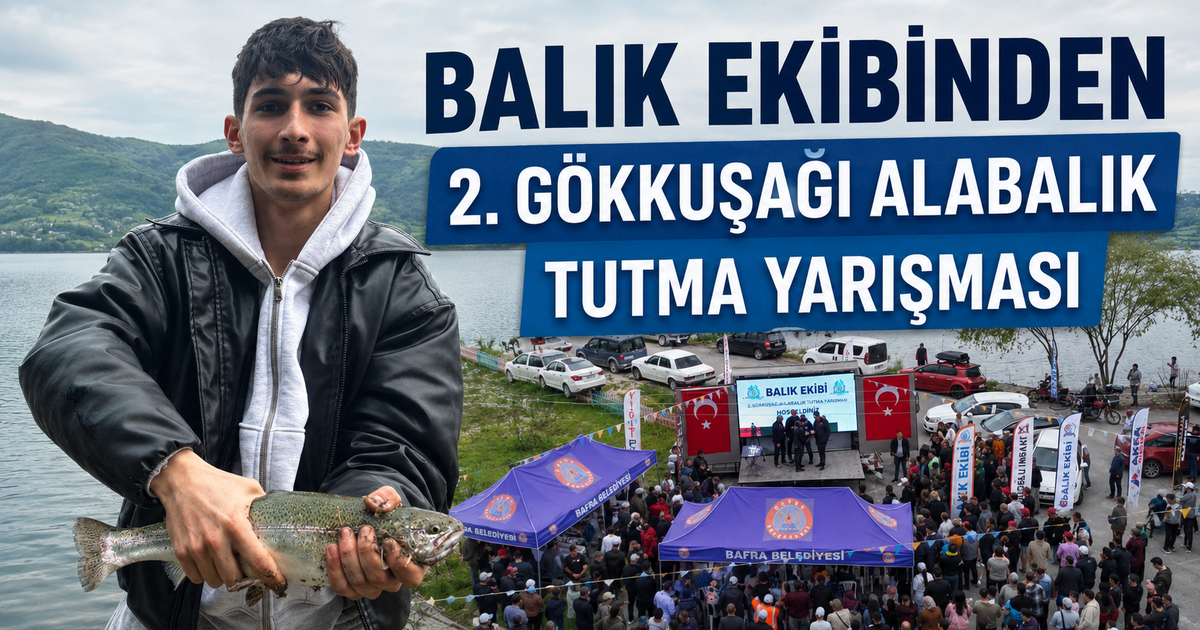 Balık Ekibinden 2. Gökkuşağı Alabalık Tutma Yarışması
