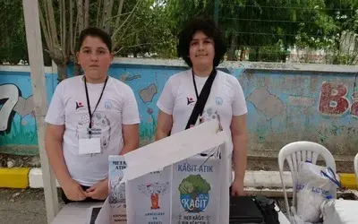 Ortaokul öğrencilerinden yapay zekâ destekli akıllı geri dönüşüm sistemi
