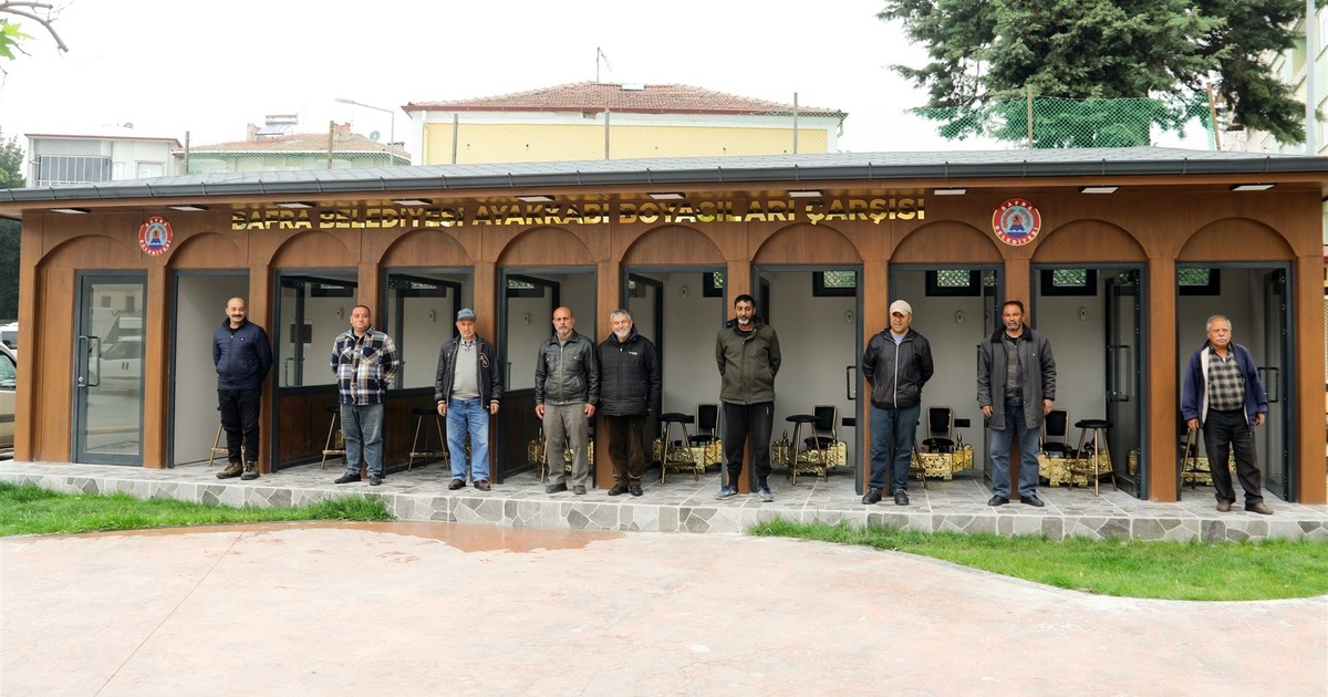Bafra’da Ayakkabı Boyacılarına Modern Çalışma Alanı 