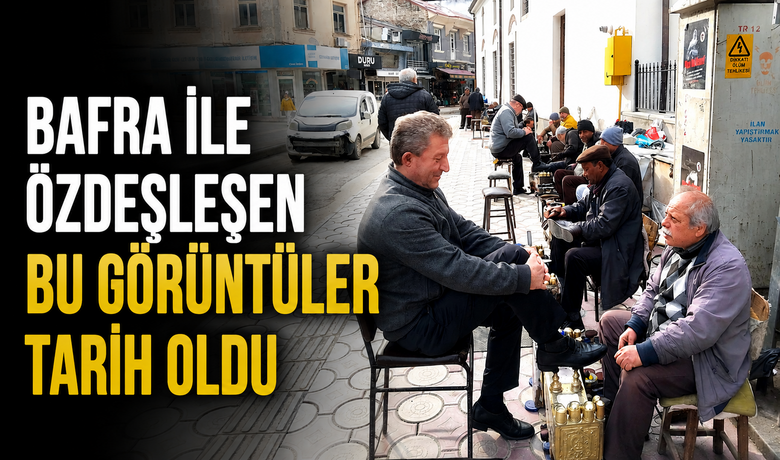 Bafra’da Ayakkabı BoyacılarınaModern Çalışma Alanı 