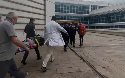 Bafra Devlet Hastanesi’nde Yangın Tatbikatı
