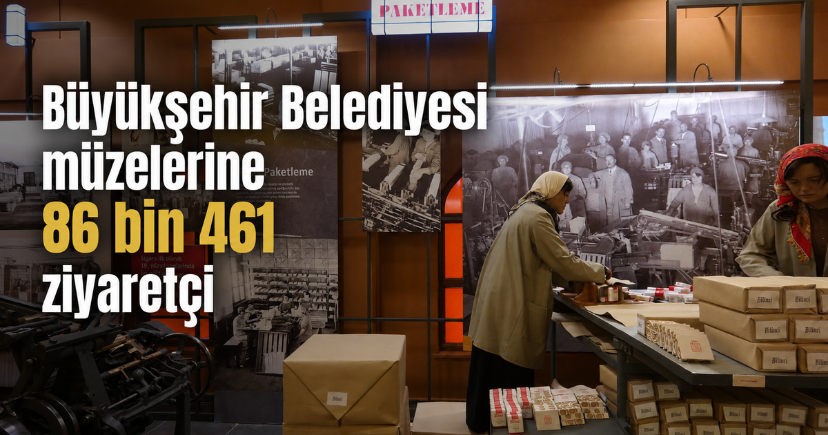 Büyükşehir Belediyesi Müzelerine 86 Bin 461 Ziyaretçi
