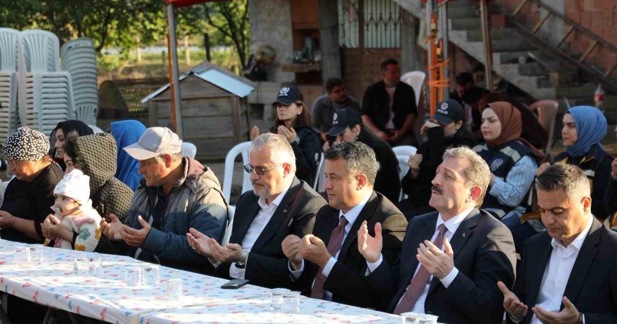 Şehit Polis İçin Bafra’da Mevlit Okutuldu
