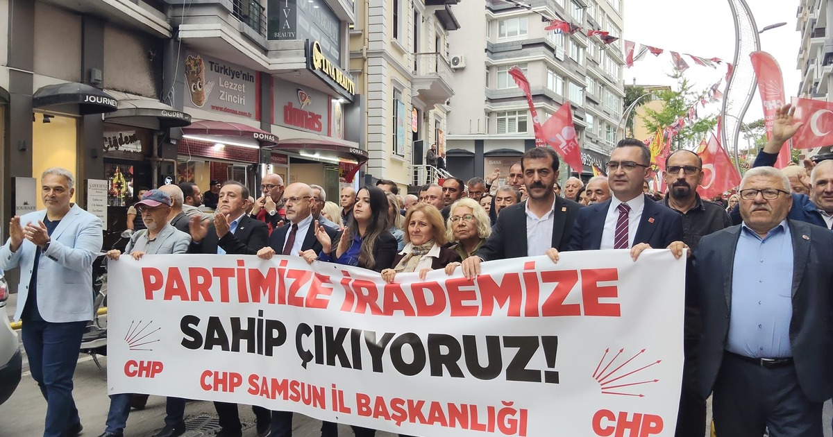CHP Samsun Örgütünden “mutlak Butlan” Kararına Sert Tepki