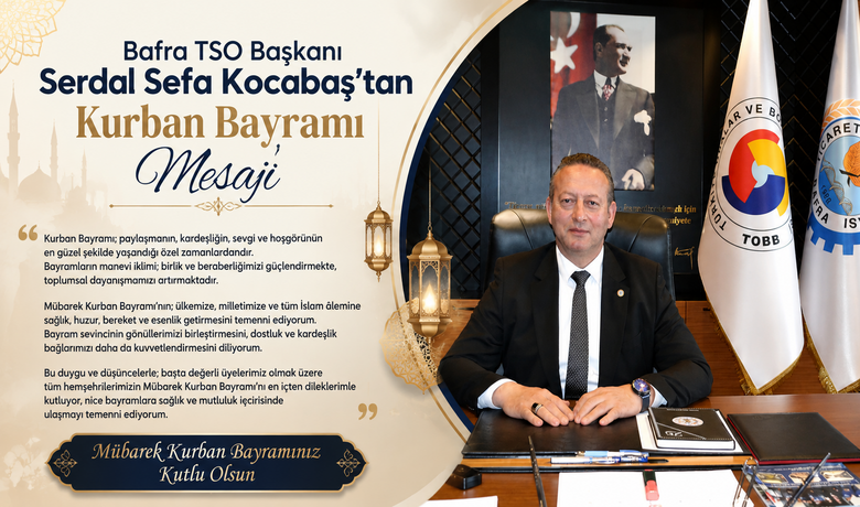 Başkan Kocabaş’tan Kurban Bayramı Mesajı