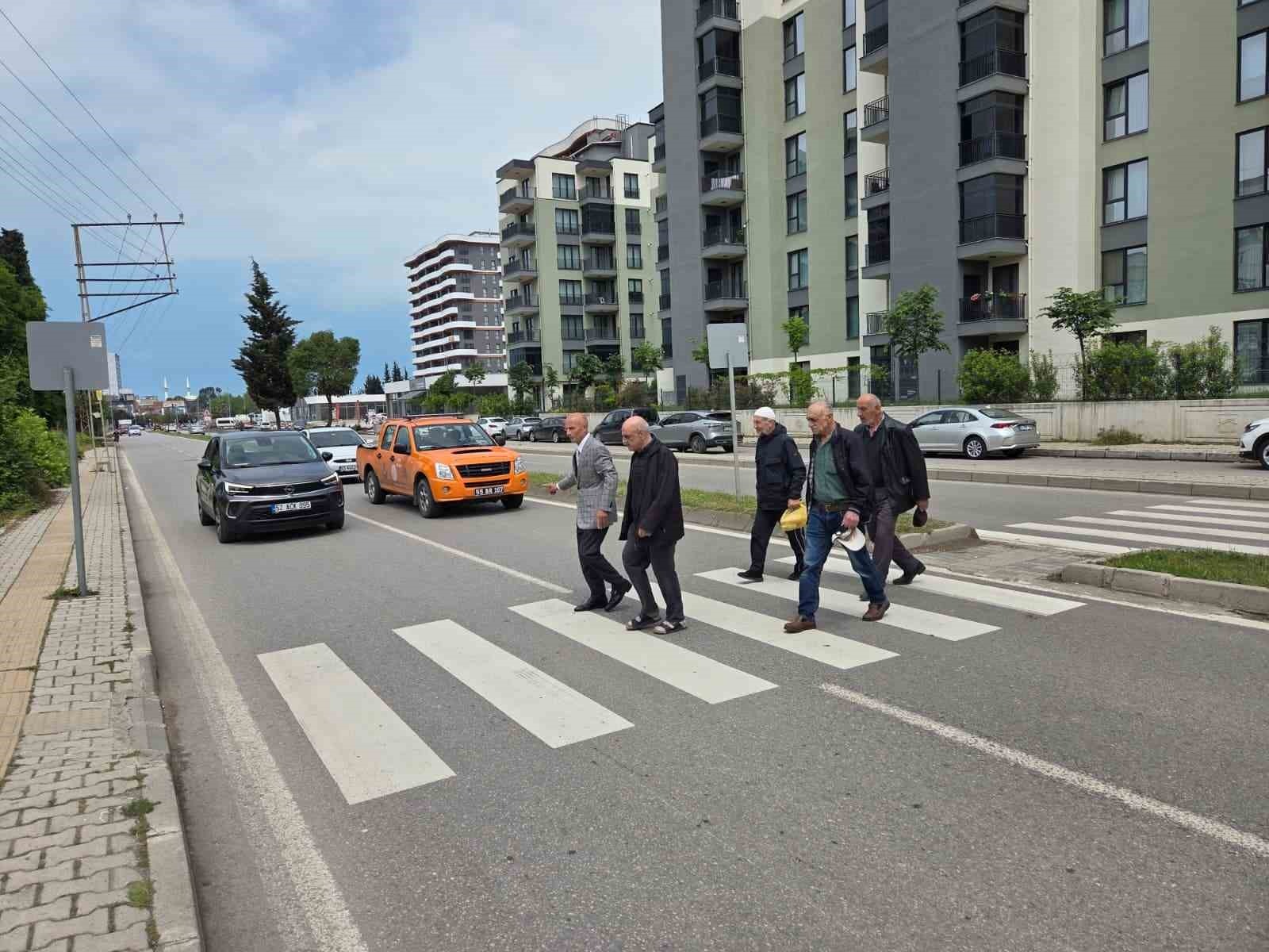 Vatandaştan Yaya Geçidine Sinyalizasyon Talebi
