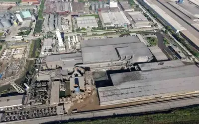 Samsun’da 3 İşçinin Hayatını Kaybettiği Fabrika Havadan Görüntülendi
