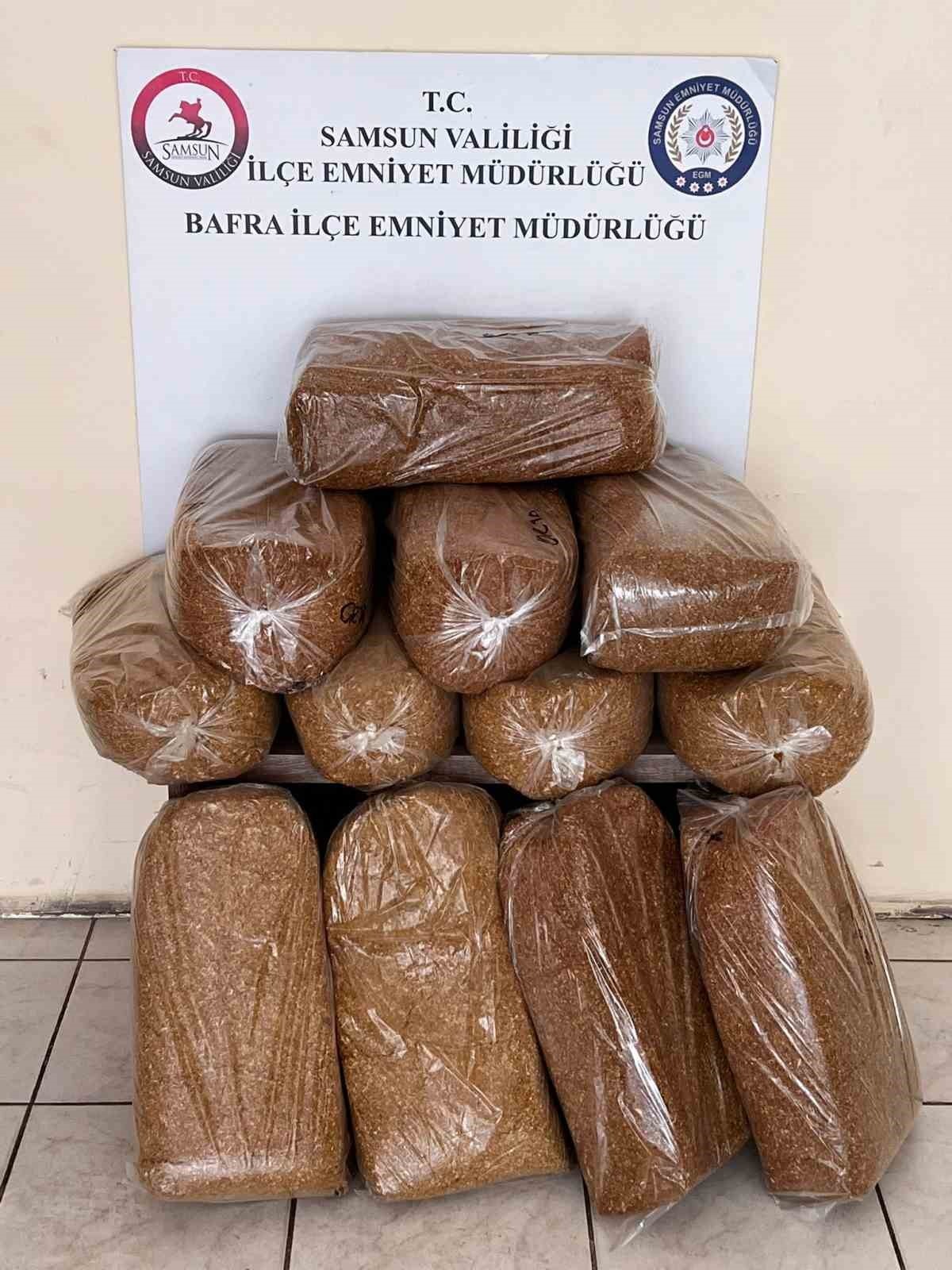 Bafra’da 60 Kilo Kaçak Tütün Ele Geçirildi
 - Samsun’un Bafra ilçesinde düzenlenen kaçakçılık operasyonunda 60 kilo kaçak tütün ele geçirilirken, iş yeri sahibi hakkında adli işlem başlatıldı.