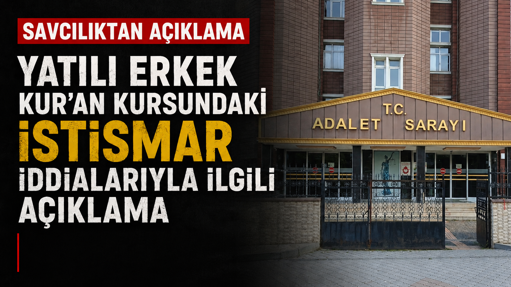 Savcılıktan Yatılı Erkek Kur'anKursundaki İstismar İle İlgili Açıklama  - Samsun'un Bafra ilçesinde bir yatılı Kur’an kursunda meydana geldiği iddia edilen cinsel istismar olayına ilişkin başlatılan soruşturma tamamlandı.