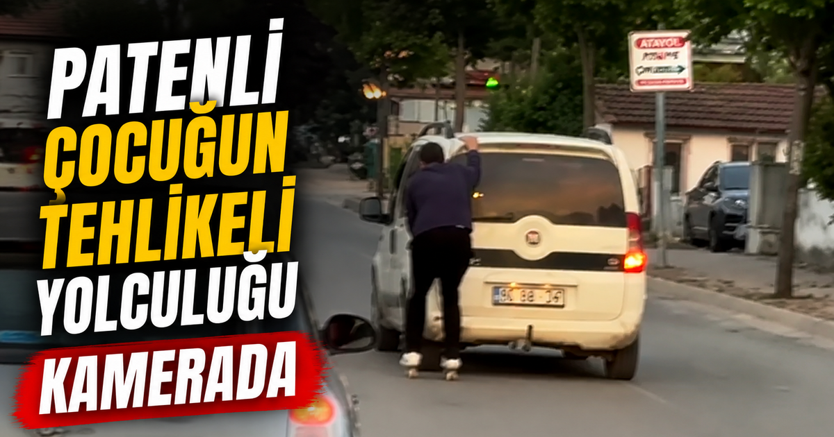 Patenli Çocuğun Tehlikeli Yolculuğu Kamerada