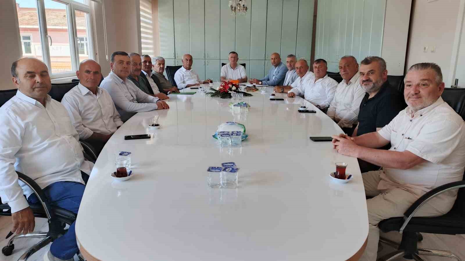 Bafra’da Ziraat Odası BaşkanlarındanBuğday Ve Arpa Fiyatı Açıklaması
