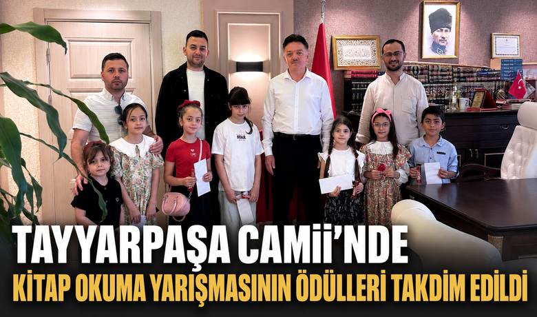 Tayyarpaşa Camii’nde Kitap OkumaYarışmasının Ödülleri Takdim Edildi