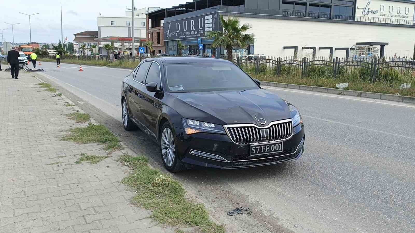 Erfelek Belediye Başkanı’nın MakamAracının Çarptığı Bisikletli Yaralandı - Samsun’un Bafra ilçesinde, Erfelek Belediye Başkanı’nın makam aracının karıştığı trafik kazasında bir bisikletli yaralandı.