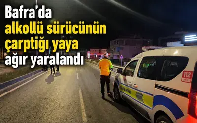 Bafra’da Otomobilin Çarptığı Genç Ağır Yaralandı: Sürücü Gözaltında
