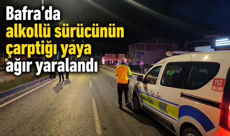 Bafra’da Otomobilin Çarptığı GençAğır Yaralandı: Sürücü Gözaltında