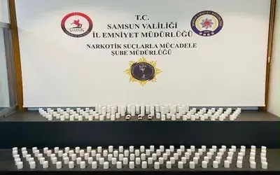 İş Yerine Narkotik Baskını: 11 Bin 650 Sentetik Ecza Ele Geçirildi
