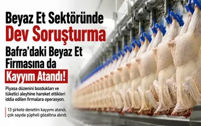 Beyaz Et Sektöründe Dev Soruşturma