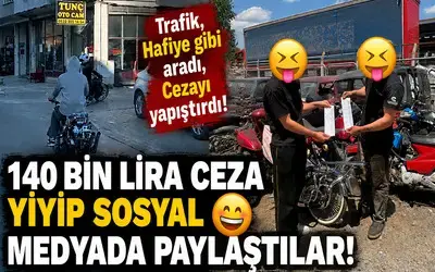 140 Bin Lira Ceza Yiyip Sosyal Medyada Paylaştılar