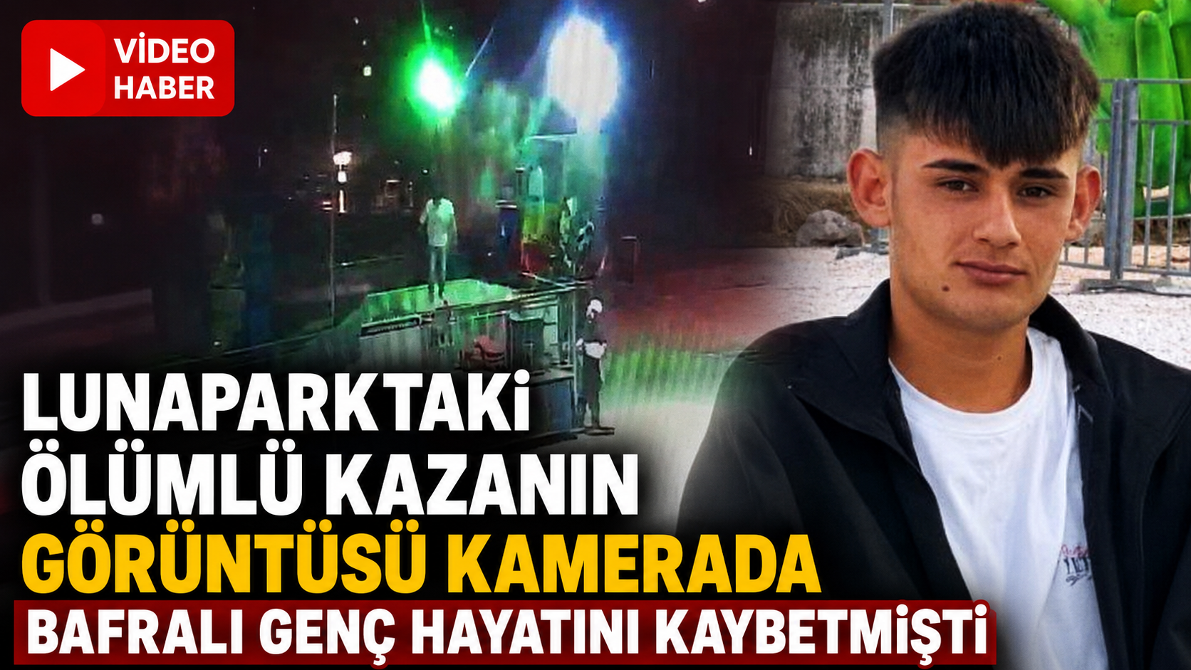 Lunaparktaki Ölümlü Kazanın Görüntüsü Kamerada   - AMASYA (İHA) - Amasya'da 20 yaşındaki gencin lunaparkta ranger (kamikaze) olarak bilinen oyun aleti kabininin çarpması sonucu hayatını kaybettiği feci kazanın görüntüleri ortaya çıktı. Görüntülerde aşağı doğru iniş yapan kabinin önüne kattığı lunapark çalışanı genci sürüklediği anlar kameraya yansıdı.