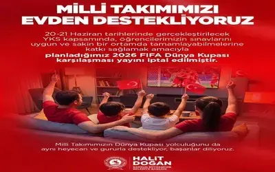 Samsun’da Milli Maç Gösterimine Yks Arası
