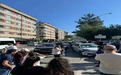 Atakum'da Zincirleme Kaza
