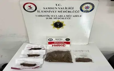 Bafra’da Narkotik Operasyonu: Uyuşturucu Ticareti Yaparken Yakalandı
