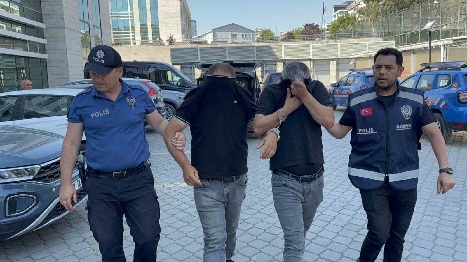 İnşaattan Jeneratör Hırsızlığına 2 Gözaltı
 - Samsun’da bir inşaattan jeneratör çalan 2 şüpheli yakalandı.