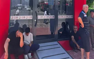 Bafra Kızılay Kan Alma Birimi Mesai Saatinde Kapalı Kaldı