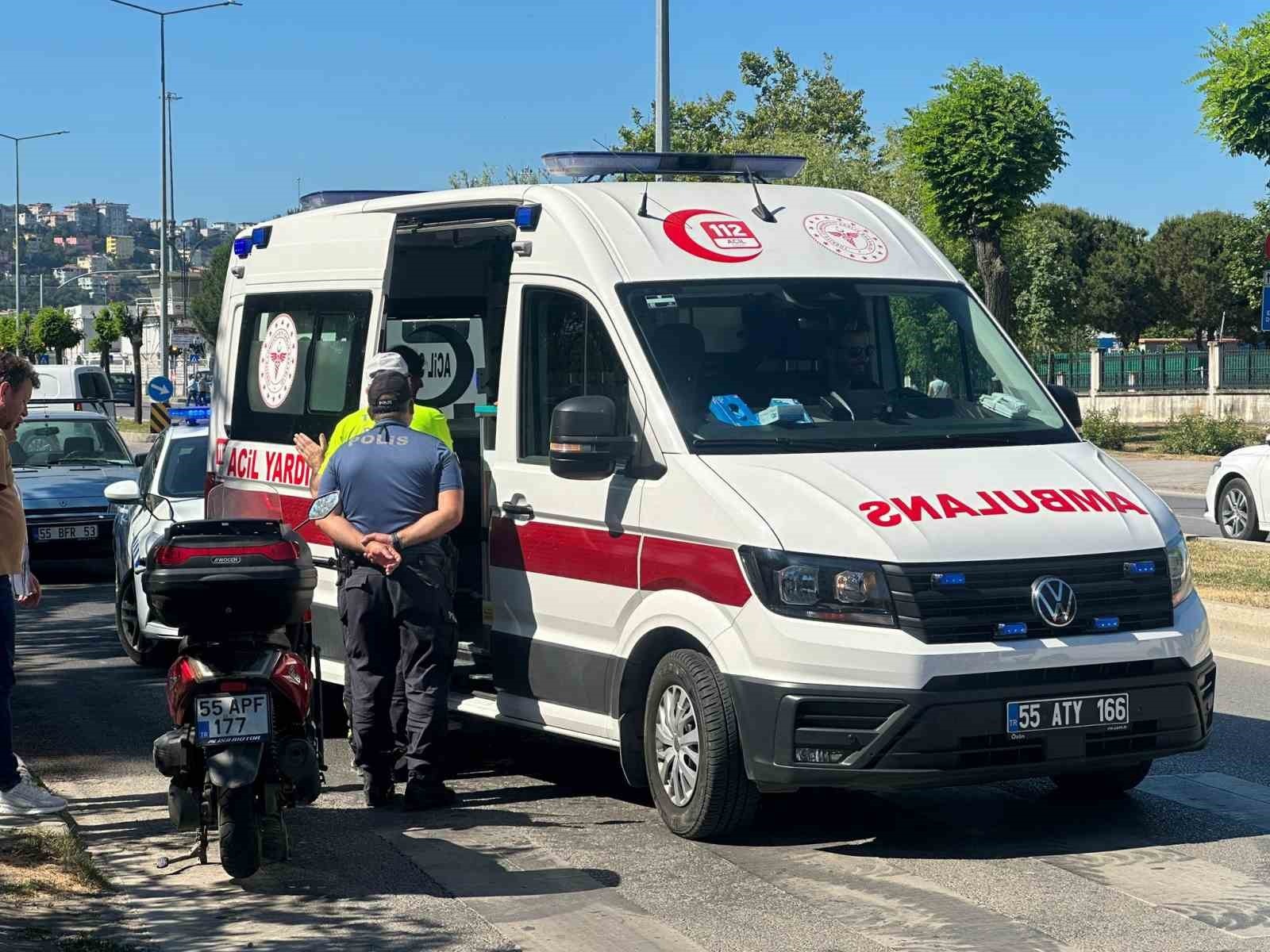 Samsun’da Motosiklet Kazası: 1 Yaralı
 - SAMSUN (İHA) – Samsun’da seyir halindeyken dengesini kaybederek yola düşen motosikletli yaralandı.