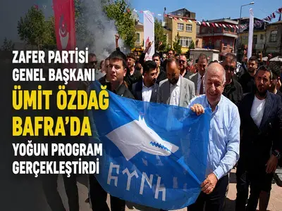 Ümit Özdağ Bafra'da Yoğun Program Gerçekleştirdi