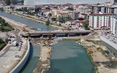 Samsun’da Köprü Tedbir Amaçlı Trafiğe Kapatıldı
