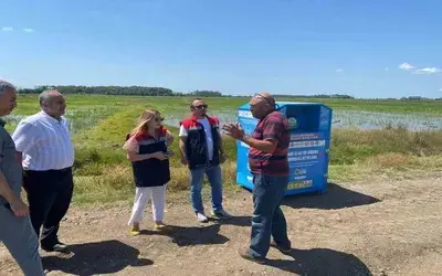 Samsun’a Bitki Ambalaj Atıkları İçin 105 Yeni Konteyner
