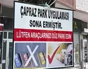Atatürk Bulvarında Çapraz Park Karmaşası! Belediye Serbest Bıraktı, Esnaf Yasak İlan Etti 