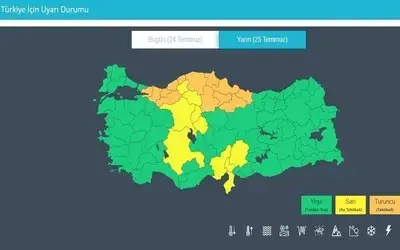 Mgm’den Turuncu Kodlu Uyarı: "çok Kuvvetli Ve Şiddetli Yağış Bekleniyor"
