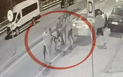 Sokak Ortasında Pompalı Tüfekli Dehşetin Güvenlik Kamerası Görüntüsü Ortaya Çıktı