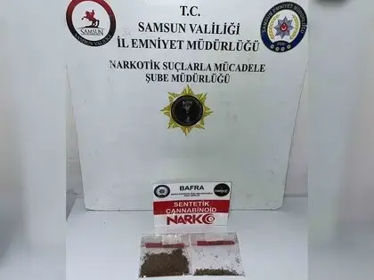 Bafra’da Uyuşturucu Operasyonunda 1 Tutuklama