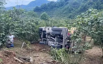 Ordu’da Çakıl Yüklü Kamyon İle Otomobil Çarpıştı: 2 Yaralı