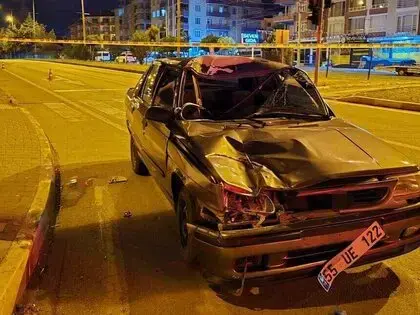 Vezirköprü'de Otomobilin Çarptığı Yaya Hayatını Kaybetti