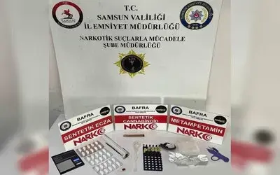 Bafra’da Uyuşturucu Operasyonu: 2 Tutuklama