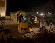 Giresun’da Ticari Taksi Şarampole Yuvarlandı: 1 Ölü