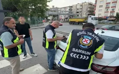 Samsun’da ’korsan Taksi’ Denetimi: 3 Sürücüye 300 Bin TL Ceza