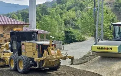 Sinop’ta Köy Yolları Yenileniyor