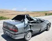 Vezirköprü'de Otomobil İle Kamyonet Çarpıştı: 2’si Ağır 6 Yaralı