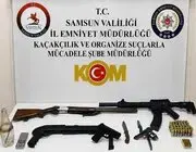 Bafra’da Ruhsatsız Silah Operasyonu: 3 Gözaltı