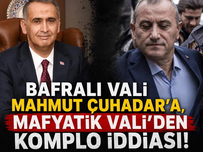 Bafralı Vali Mahmut Çuhadar'a Vali’den Komplo İddiası: